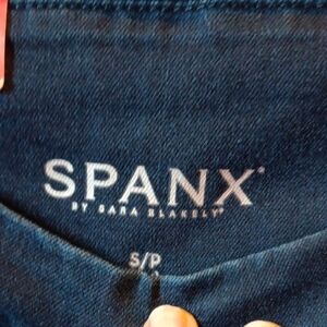SPANX Dark Blue Denim Leggings
